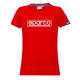 T-shirt da donna SPARCO LADY FRAME, rosso