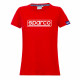 Magliette T-shirt Sparco LADY FRAME rosso | race-shop.it