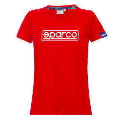 T-shirt da donna SPARCO LADY FRAME, rosso