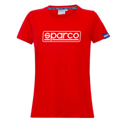 T-shirt Sparco LADY FRAME red