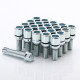 Dadi, bulloni e prigionieri Set di 20 SILVER Bulloni flottanti a stella 12x1,5 | race-shop.it