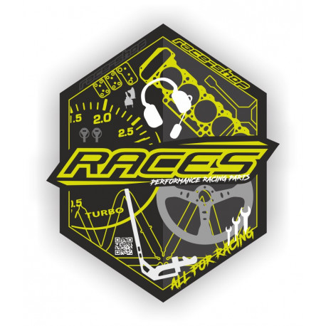 Adesivi Sticker race-shop Hexagon | race-shop.it