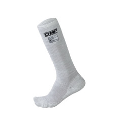 OMP One calze con omologazione FIA, alta bianco