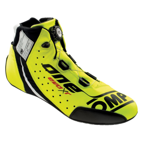 Scarpe Scarpe da corsa omologate FIA OMP ONE EVO X R, giallo fluo | race-shop.it