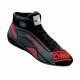 FIA scarpe da corsa OMP Sport nero/rosso