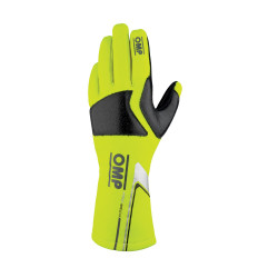 Guanti da meccanico omologati FIA OMP PRO MECH-S (cuciture interne), giallo/nero