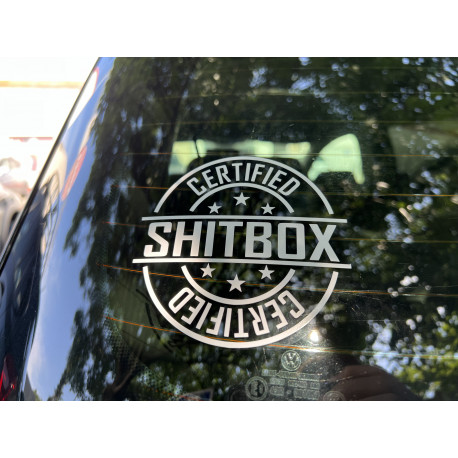 Adesivi Sticker race-shop Shitbox | race-shop.it