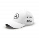 Cappellini MERCEDES AMG Trucker Cap Lewis Hamilton - white | race-shop.it