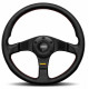 Volanti 3 volante a raggi Nero MOMO TUNER 320mm, pelle | race-shop.it