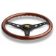 Volanti Volante sportivo a 3 razze MOMO INDY HERITAGE, 350mm, legno, calice 37mm, marrone/nero | race-shop.it