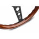 Volanti Volante sportivo a 3 razze MOMO INDY HERITAGE, 350mm, legno, calice 37mm, marrone/nero | race-shop.it