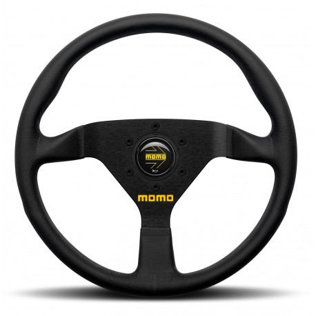 Volanti Volante sportivo a 3 razze MOMO MOD.78, 320mm, pelle, calice 40mm, nero | race-shop.it