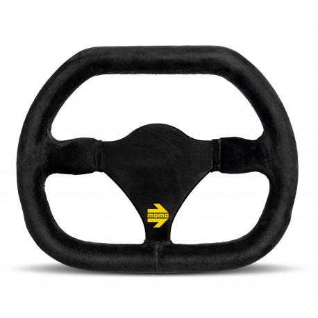 Volanti Volante sportivo a 3 razze MOMO MOD.29, 270mm, pelle scamosciata, piatto, nero | race-shop.it