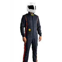 Tuta da corsa omologata FIA MOMO PRO-LITE, blu navy