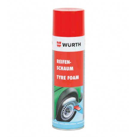 Ruote e pneumatici WURTH schiuma per la cura dei pneumatici - 500ml | race-shop.it