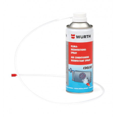 Accessori WURTH spray disinfettante per climatizzatori COOLIUS - 300ml | race-shop.it