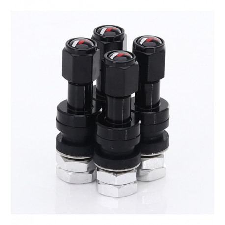 Tappi valvola Set di valvole dell`aria in alluminio JR V2, diversi colori, con logo | race-shop.it