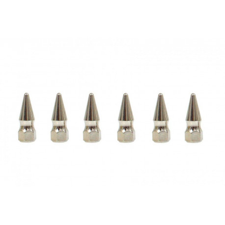 Accessori di design Set di 6 dadi a punta decorativi M6x1.25 | race-shop.it