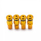 Tappi valvola Set di 4 valvole d`aria in alluminio, colori differenti | race-shop.it