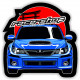 Adesivi Sticker race-shop Subaru | race-shop.it