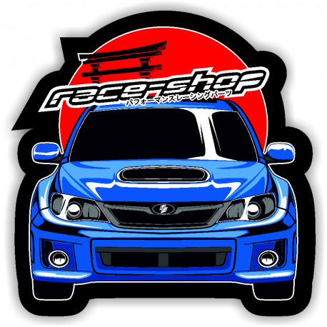 Adesivi Sticker race-shop Subaru | race-shop.it
