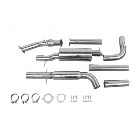 Cat backs RACES Sistema di scarico Cat-back per VW Golf IV Jetta 1.8T FWD | race-shop.it