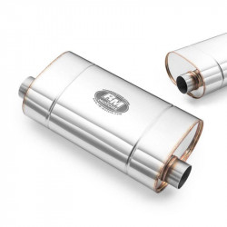 Silenziatore centrale 76mm RM Motors