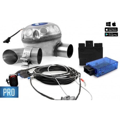 Universal Universal complete kit Active Sound incl. Booster - inside installation | race-shop.it