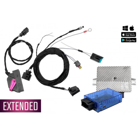 Universal Universal kit Active Sound incl. Booster - without sound generator with Bluetooth - VW, Audi, Seat, Skoda | race-shop.it
