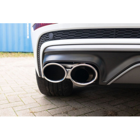 Sound Booster for specific model Complete conversion set for Audi Q8 to SQ8 exhaust system | race-shop.it