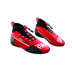Scarpe da karting OMP KS-2F, rosso/nero