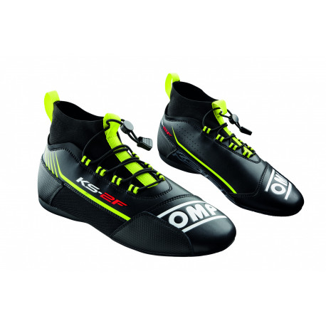 Scarpe Scarpe da corsa OMP KS-2F nero/giallo | race-shop.it