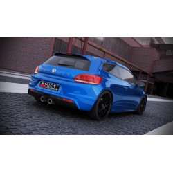 Diffusore posteriore VW Scirocco III R con 2 fori di scarico