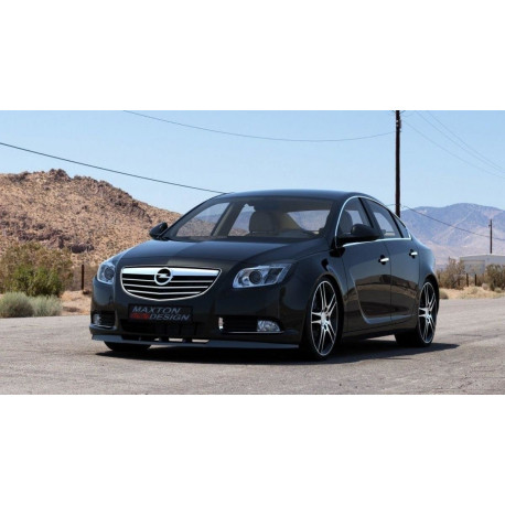 Body kit e accessori visivi MAXTON DESIGN splitter anteriore per OPEL INSIGNIA MK1 PREFACE MODEL | race-shop.it