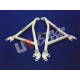 Strutbars (montanti) Mitsubishi EVO 4/5/6 UltraRacing Barra rinforzo per parafanghi a 3 punti | race-shop.it