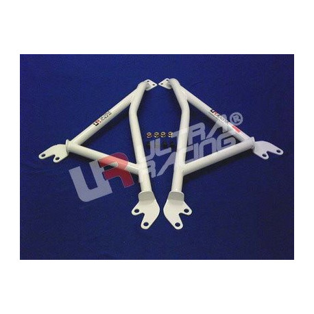 Strutbars (montanti) Mitsubishi EVO 4/5/6 UltraRacing Barra rinforzo per parafanghi a 3 punti | race-shop.it
