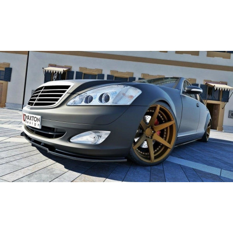 Body kit e accessori visivi SPLITTER ANTERIORE MERCEDES S-CLASS W221 | race-shop.it