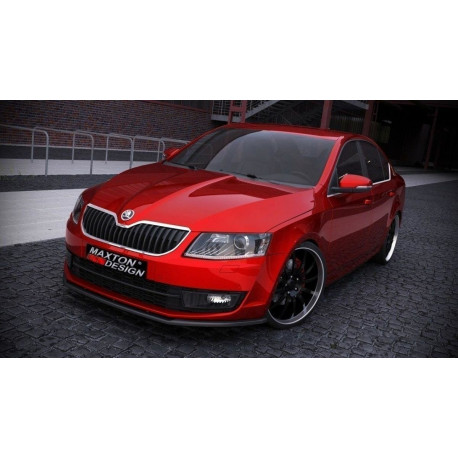 Body kit e accessori visivi SPLITTER ANTERIORE SKODA OCTAVIA III | race-shop.it