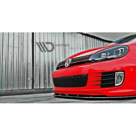 Body kit e accessori visivi SPLITTER ANTERIORE VER.2 VW GOLF VI (FOR GOLF GTI 35TH) | race-shop.it