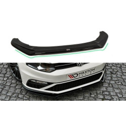 MAXTON DESIGN splitter anteriore per VW POLO MK5 GTI (FACELIFT), V2