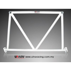 Honda Accord 98-01 Coupe Ultra-R Barra inferiore del pavimento anteriore - 4 punti