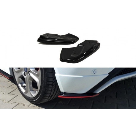 Body kit e accessori visivi MAXTON DESIGN splitter laterali posteriori per FORD FIESTA MK7 ST / STLINE / ZETEC S FACELIFT | race-shop.it