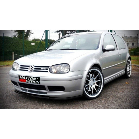 Body kit e accessori visivi MAXTON DESIGN splitter anteriore per VW GOLF IV (FOR 25TH FRONT BUMPER SPOILER) | race-shop.it