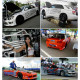 Strutbars (montanti) Nissan Skyline R34 GTT UltraRacing Barra inferiore del pavimento anteriore - 4 punti | race-shop.it