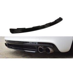 MAXTON DESIGN splitter posteriore centrale per AUDI TT S 8J (senza barre verticali)