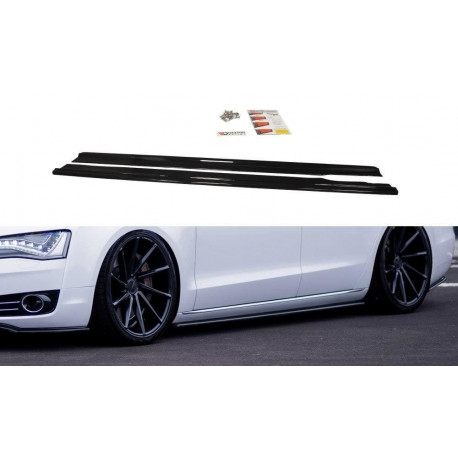 Body kit e accessori visivi MAXTON DESIGN diffusori minigonne per Audi A8 D4 | race-shop.it