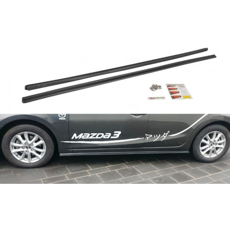 Body kit e accessori visivi SPLITTER DELLE PEDANE Mazda 3 BN (Mk3) Facelift | race-shop.it