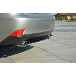 MAXTON DESIGN splitter posteriore centrale per Lexus IS Mk3 T (senza barre verticali)