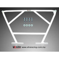 Honda Jazz/Fit 01-08 UltraRacing 4 punti Barra posteriore&nbsp;inferiore