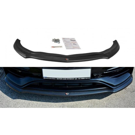 Body kit e accessori visivi MAXTON DESIGN splitter anteriore per Mercedes A W176 AMG Facelift, V1 | race-shop.it